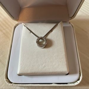 Sparkly Circle Necklace